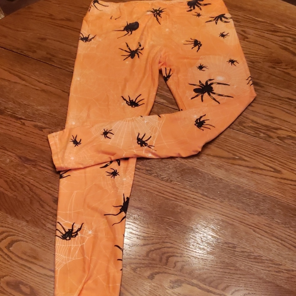 New Lularoe halloween spider TC leggings
